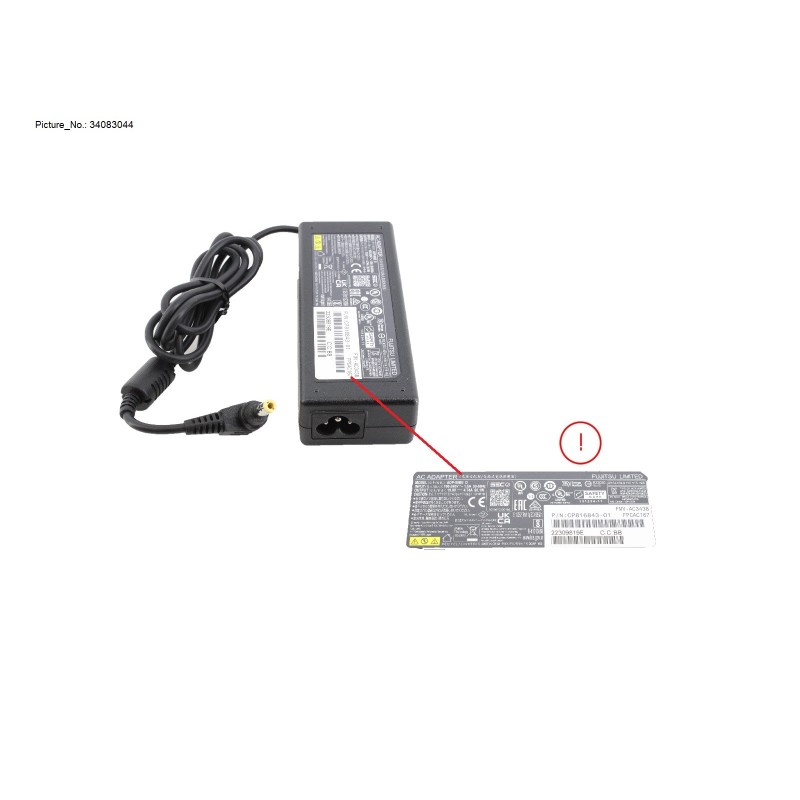 34083044 - AC-ADAPTER 90W LEVEL VI+