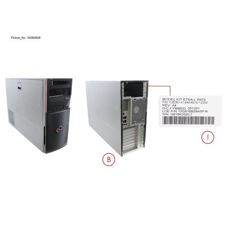 34084626 - CHASSIS KIT ETNA-L R970