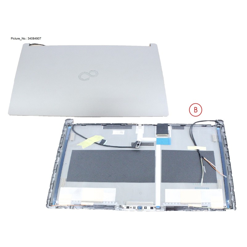 34084907 - LCD BACK COVER