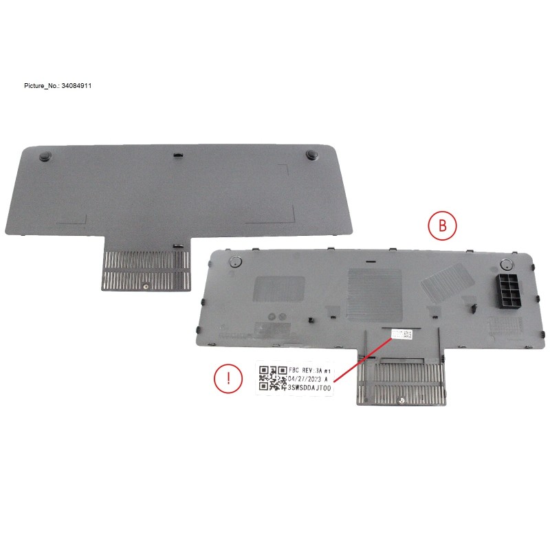 34084911 - COVER, SERVICE DOOR