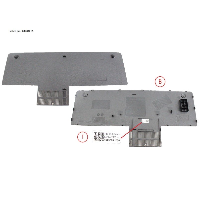 34084911 - COVER, SERVICE DOOR