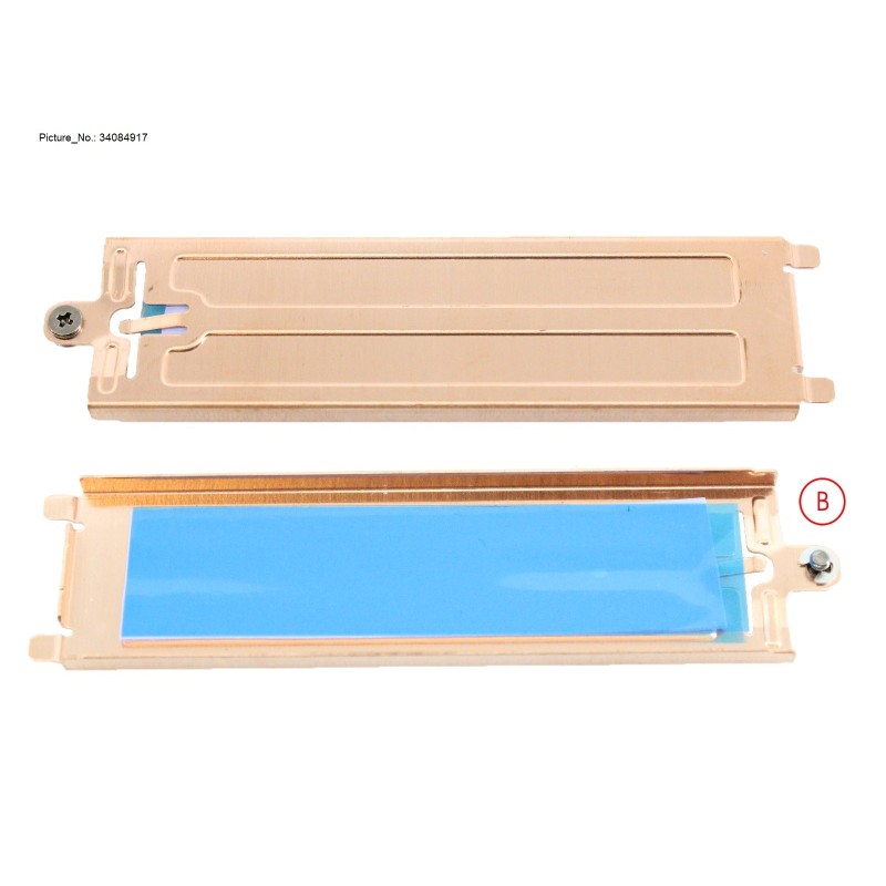 34084917 - COVER, SSD M.2 W/ THERMAL RUBBER