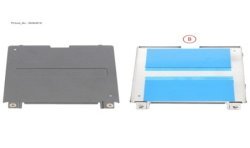 34084919 - COVER, DIMM W/ THERMAL RUBBERS (LOWER)