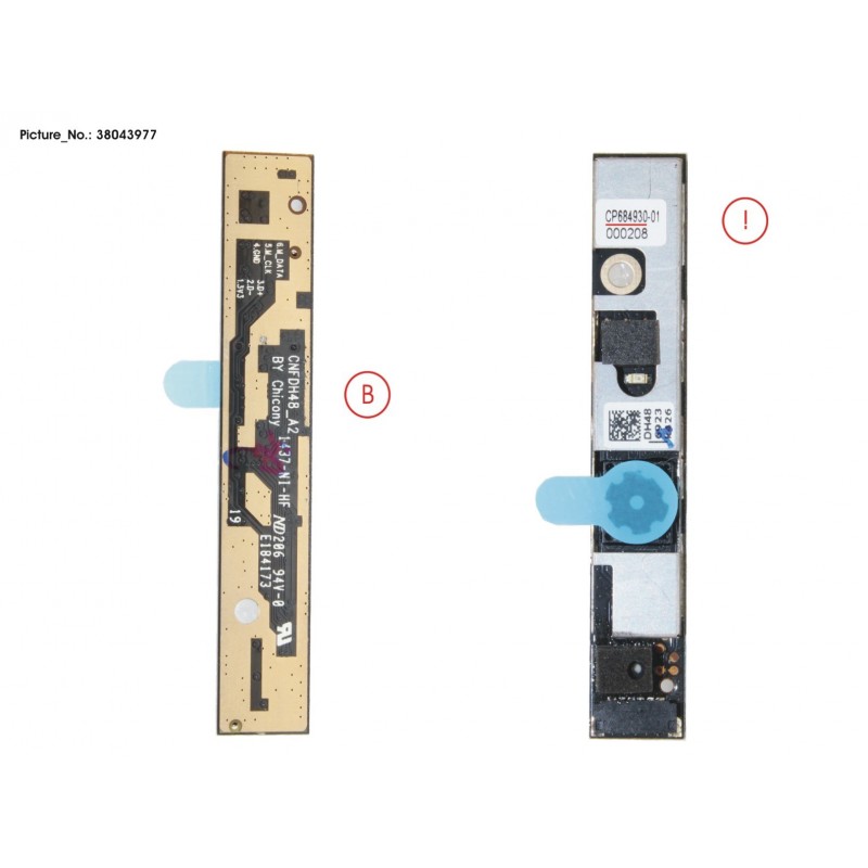 38043977 - CAMERA MODULE (HD) W/1MIC