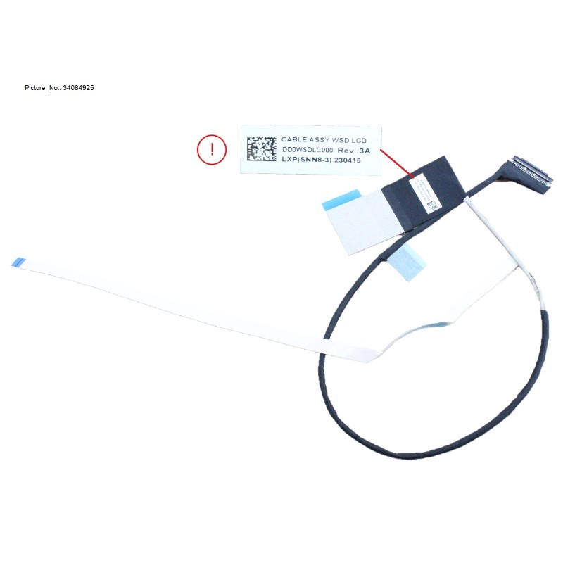 34084925 - CABLE, LCD