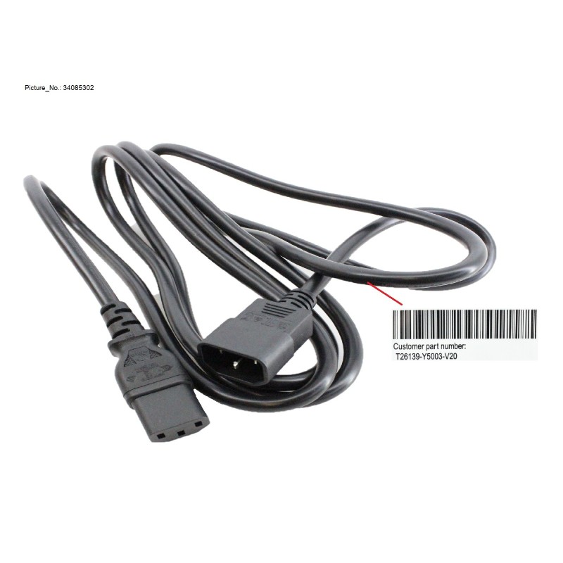 34085302 - CABLE POWER MONITOR C13C14 2,5M