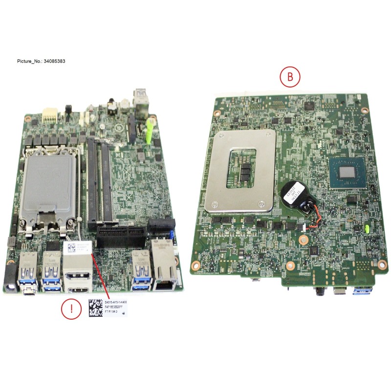 34085383 - MAINBOARD D4015-A101 ADL/RPL CPU (TBT4)