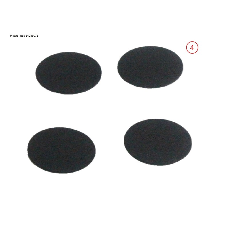 34086073 - RUBBER FOOT