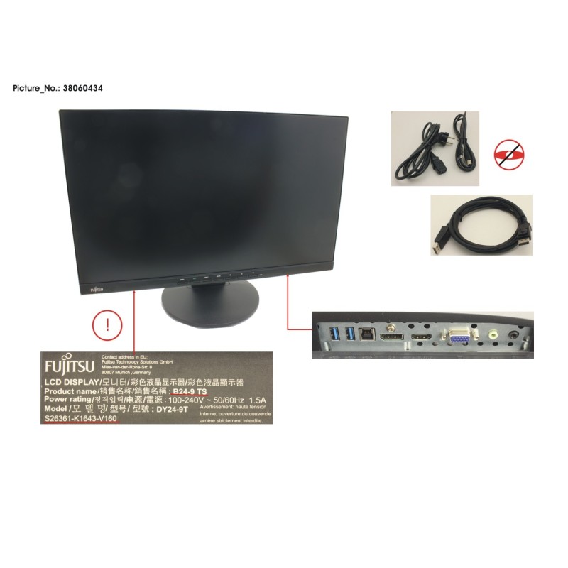 38060434 - DISPLAY B24-9 TS /YVDC