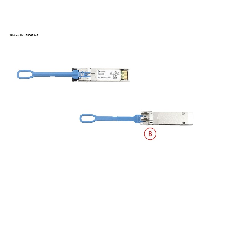 38065846 - SFP+,LWL,64G,10KM,1-PK,SECURE