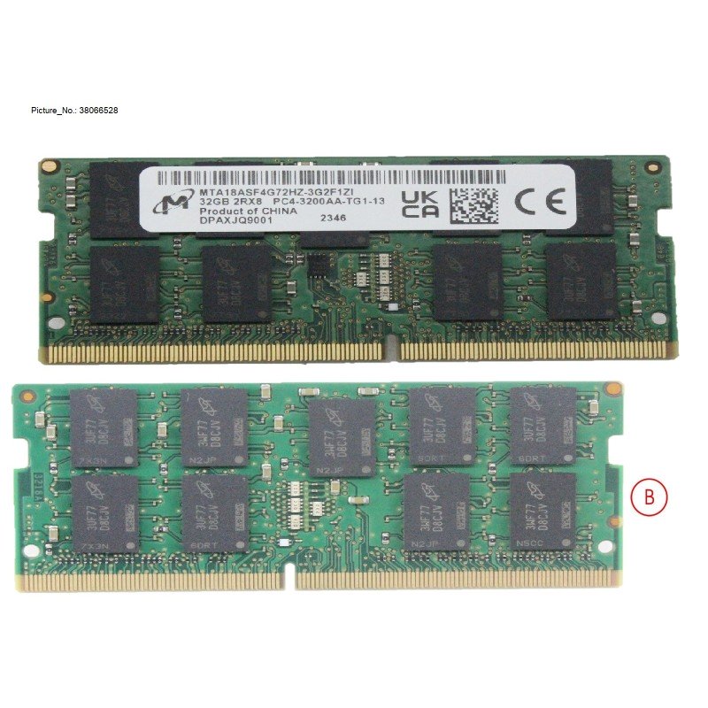 38066528 - DIMM,DDR4,32GB,FAS2820