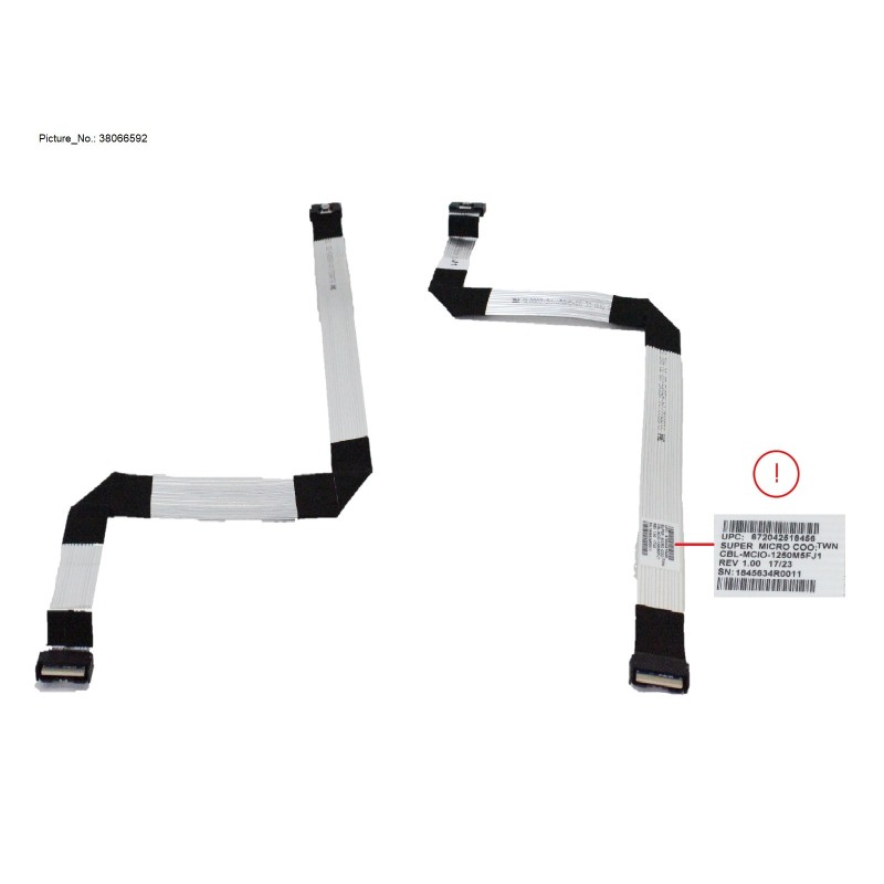 38066592 - CABLE MCIO (MB-HD BP) 50CM