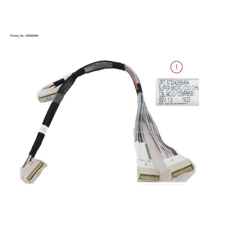 38066596 - CABLE MCIO (MB-RISER) 39CM
