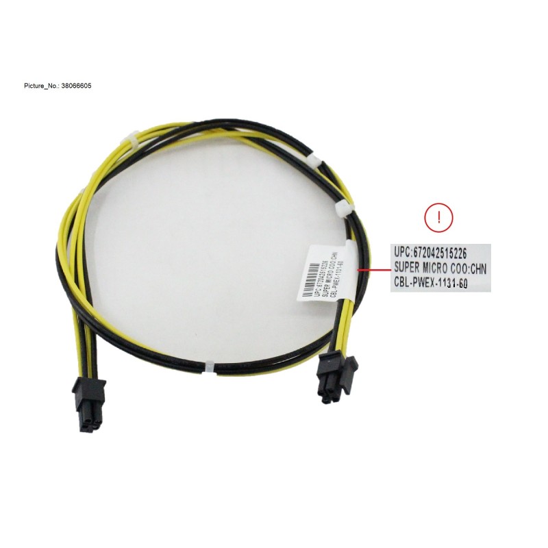 38066605 - CABLE PWR (MB-GPU BD) 60CM