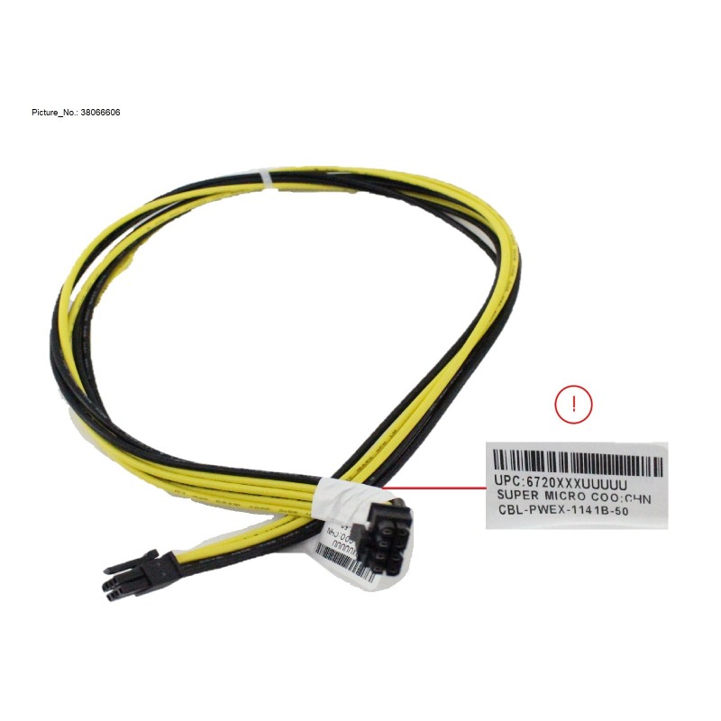 38066606 - CABLE PWR (PDB-HD BP) 50CM