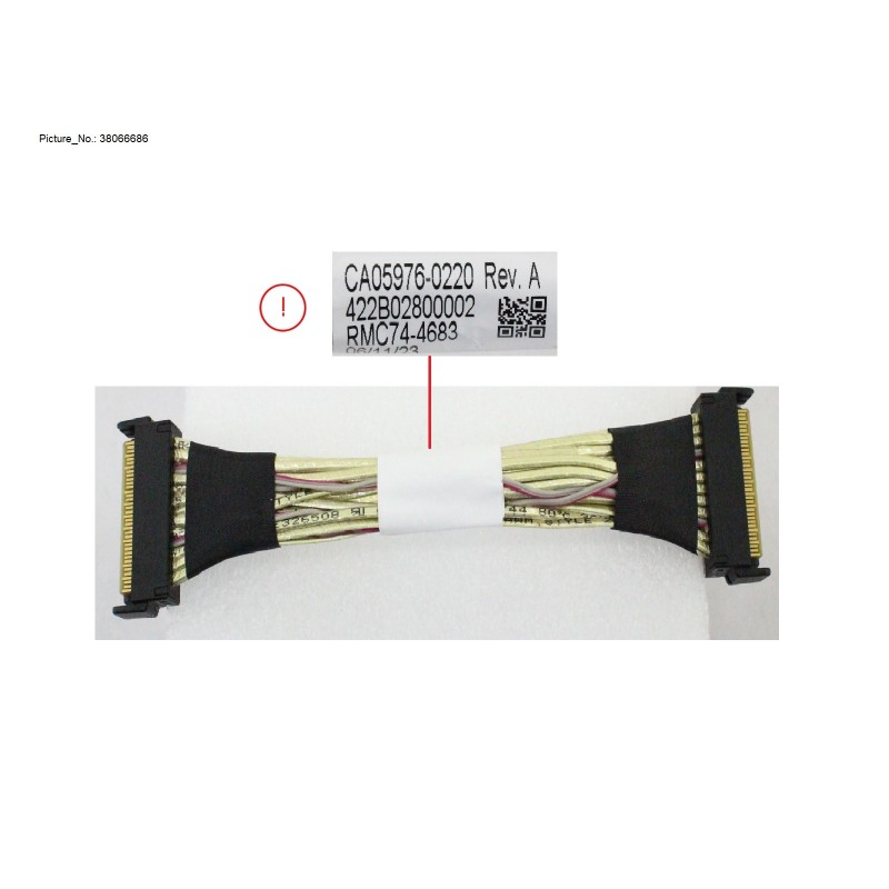 38066686 - MCIO CABLE FOR INTL RAID RISER