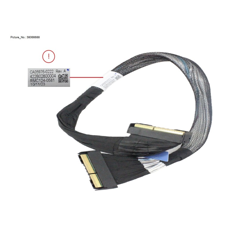38066688 - MCIO CABLE FOR PCIE SLOT5/6
