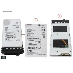 38066700 - HD SAS 12G 20TB...