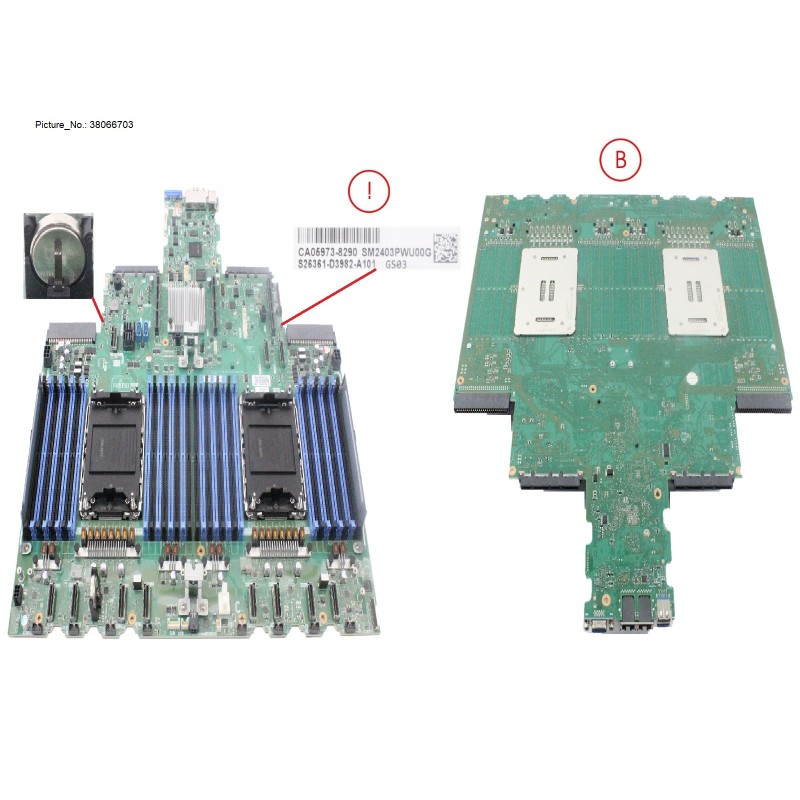 38066703 - RX2530 M7 MB (R02)