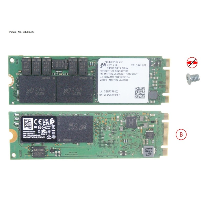 38066728 - M.2 SATA 240GB