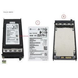 38066745 - SSD SAS 12G WI 400GB IN SFF SLIM