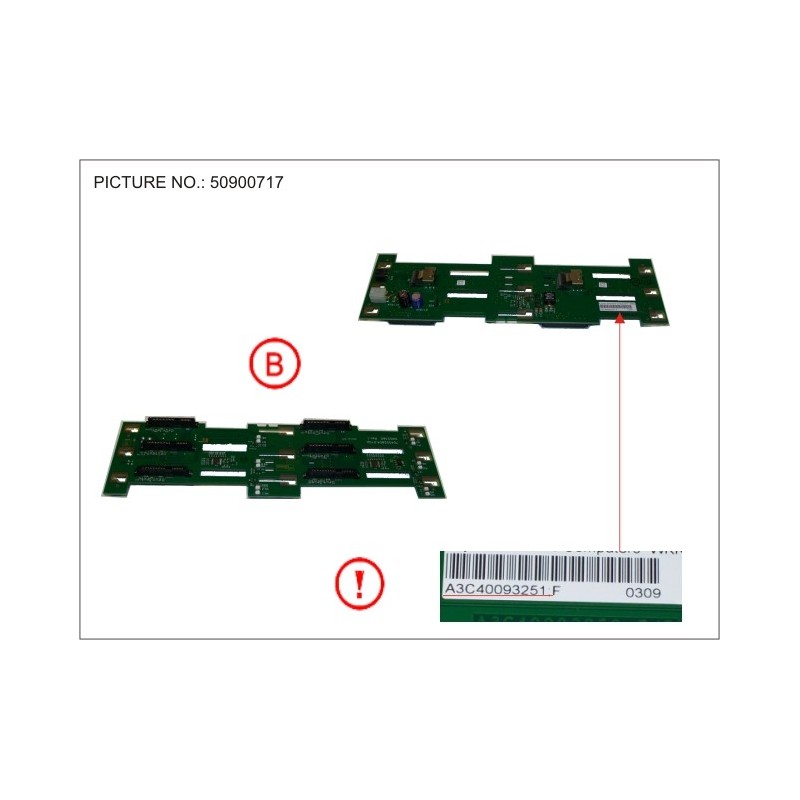 38009850 - SAS BP 6X3_5 RX300-S5