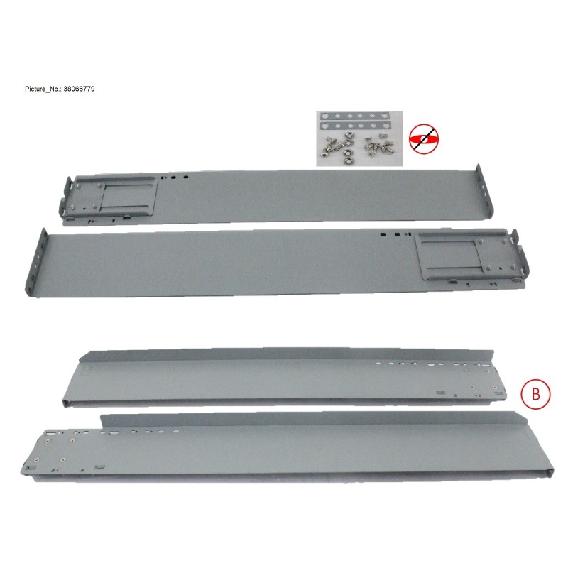 38066779 - RAIL KIT FOR SAS DE