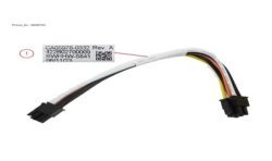 38066793 - POWER CABLE, MB TO RAID RISER
