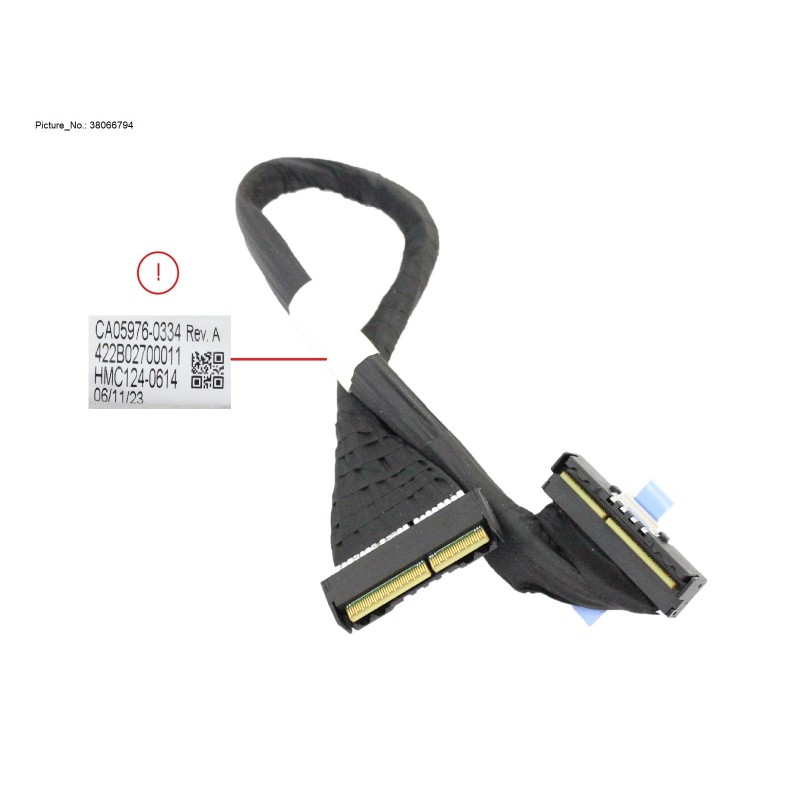 38066794 - MCIO CABLE, MB X16 TO MB X16