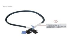 38066802 - SLIMLINE SAS CABLE, SAS EXP C2 TO 2.5X10