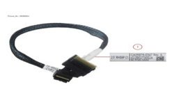38066804 - SLIMLINE SAS CABLE, INT RAID TO 2.5 RHSB