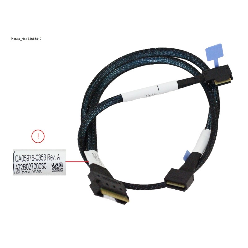 38066810 - SLIMSAS CABLE, INT RAID TO 2.5X8 FHSBP,