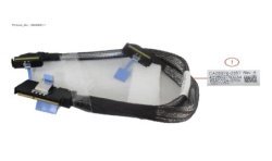 38066811 - MCIO CABLE, MB TO 2.5X10 FHSBP, 1 TO 2