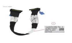 38066814 - MCIO CABLE, MB TO 2.5X10 FHSBP P5, 1 TO