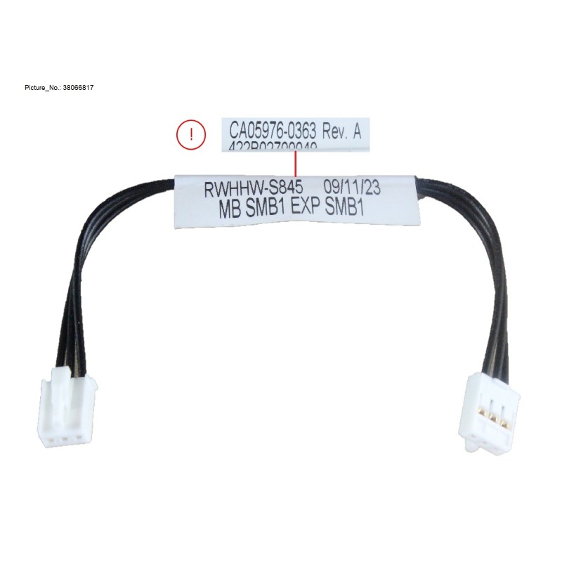 38066817 - OOB SIGNAL CABLE, MB TO EXPANDER