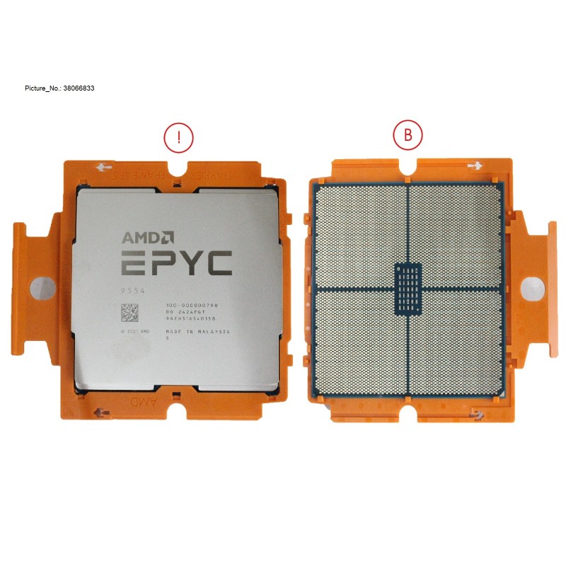 38066833 - EPYC 9554 64C 3.1GHZ 360W
