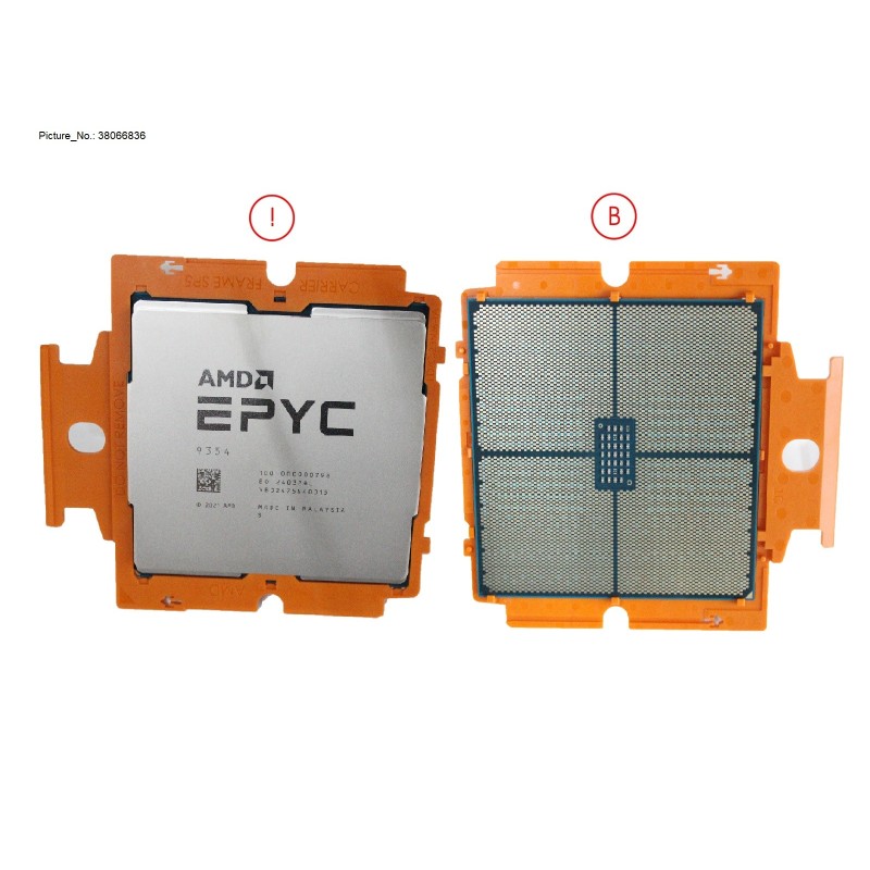 38066836 - EPYC 9354 32C 3.25GHZ 280W