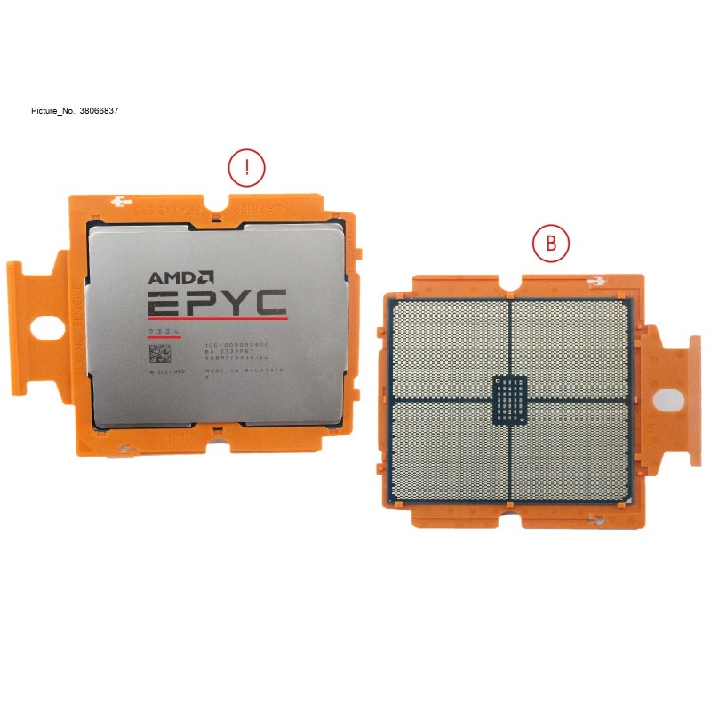 38066837 - EPYC 9334 32C 2.7GHZ 210W