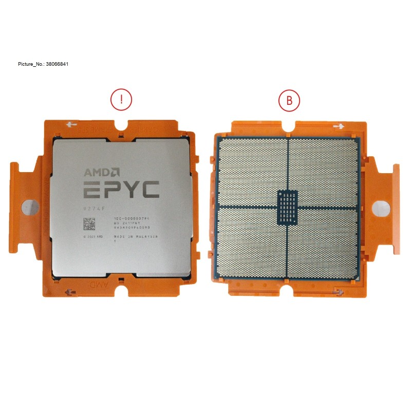38066841 - EPYC 9274F 24C 4.05GHZ 320W