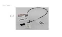 38066874 - TX M5 HDD LED CABLE, 1 TO 1, 150MM, MICR