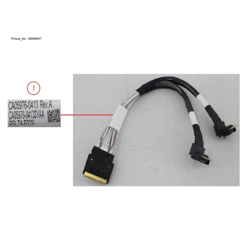 38066947 - 8 HDD SAS SIGNAL CABLE FOR C6/L6 RAID