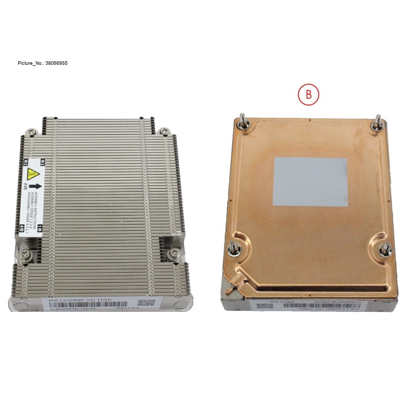 38066955 - RX1330M6 CPU_FANSINK PERFORMANCE FOR 95W