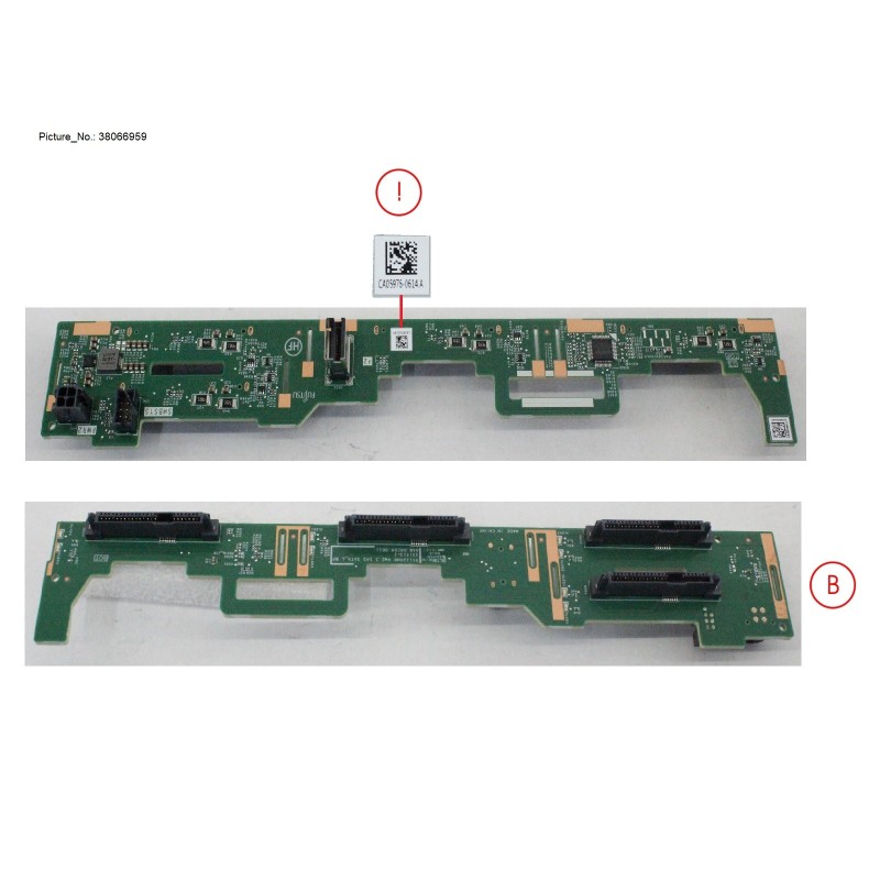 38066959 - RX1330M6 4_2.5 SAS/SATA_L SHAPE-SAS4
