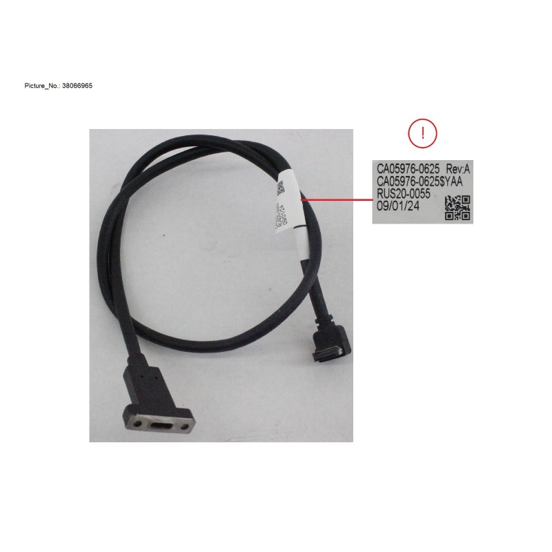 38066965 - MB TO FRONT USB TYPE-C