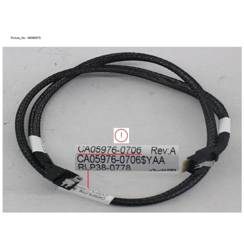 38066975 - MB PCH TO 2.5 HDD BP, 1 TO 1