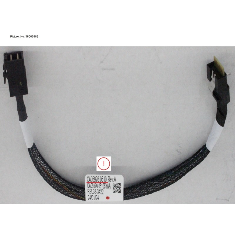38066982 - SAS3 MINISAS HD TO  SLIMLINE CABLE (200M