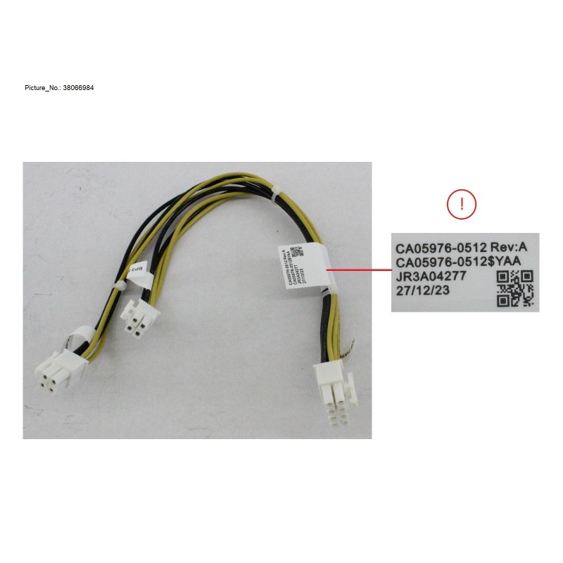 38066984 - 2ND/3RD HDD BP PWR CABLE