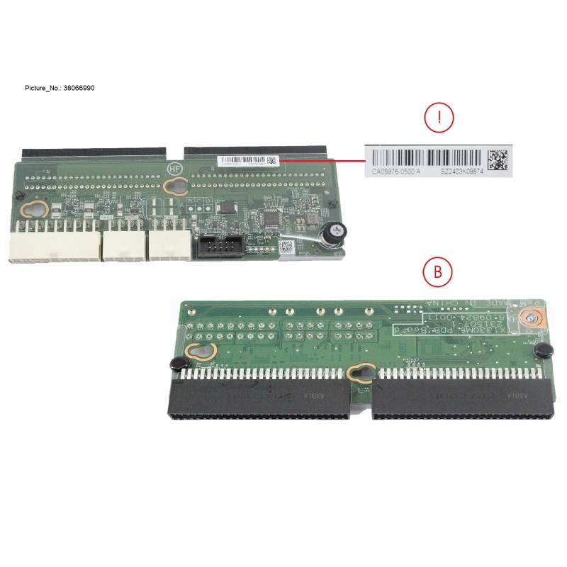 38066990 - TX1330M6 PDB BOARD