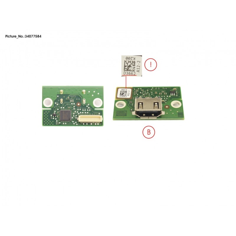 34077584 - I/O ADD-IN PORT HDMI