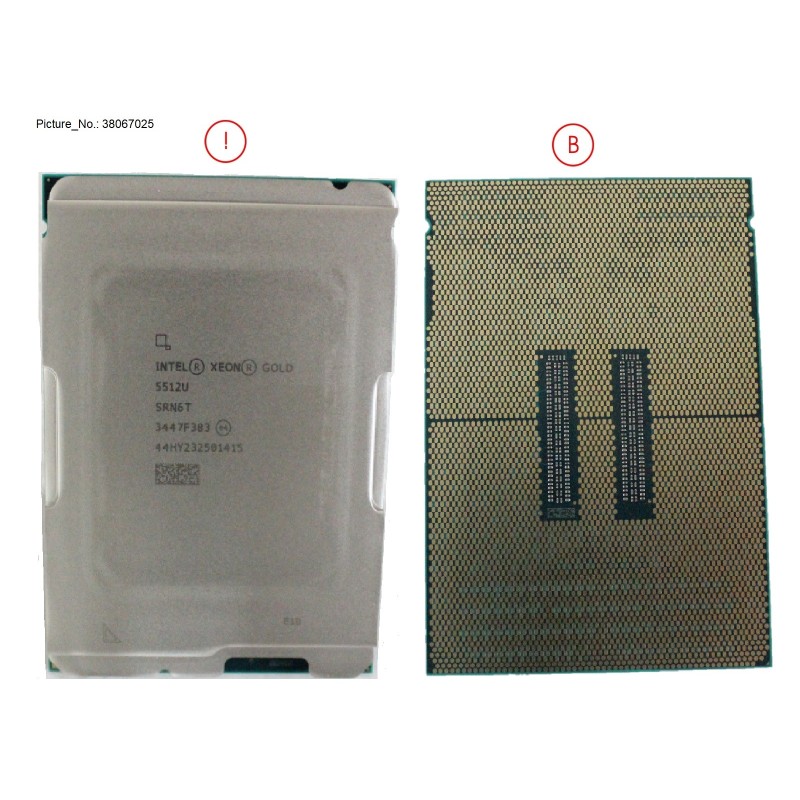 38067025 - XEON GOLD 5512U